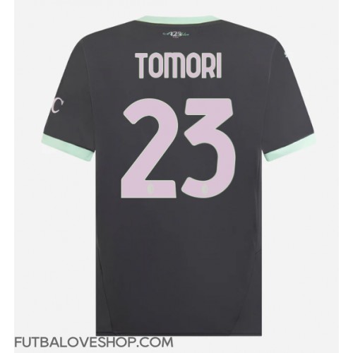 Dres AC Milan Fikayo Tomori #23 Tretina 2024-25 Krátky Rukáv